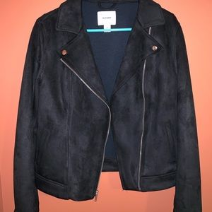 Suede black jacket